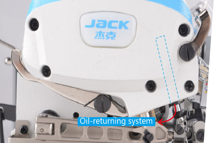 Оверлок Jack JK E4S-5-03/233 зі швидким регулюванням зубчастої рейки за висотою (шов 5+5мм)
