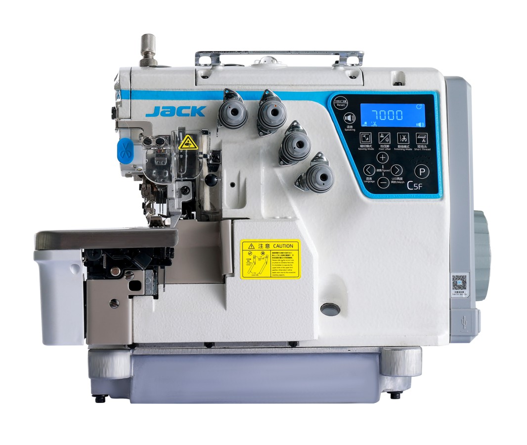 П'ятинитковий оверлок Jack C5F-5-03/233 ширина шва 5+5 мм