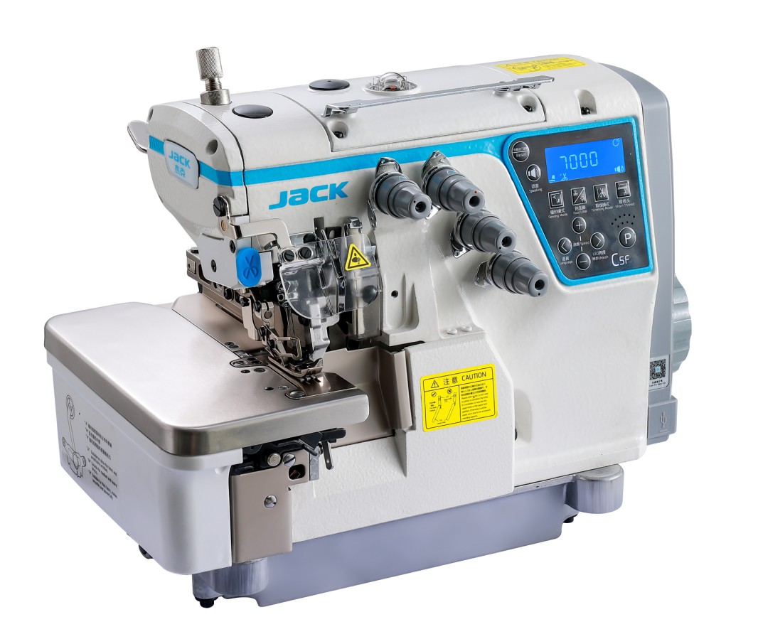 П'ятинитковий оверлок Jack C5F-5-03/233 ширина шва 5+5 мм