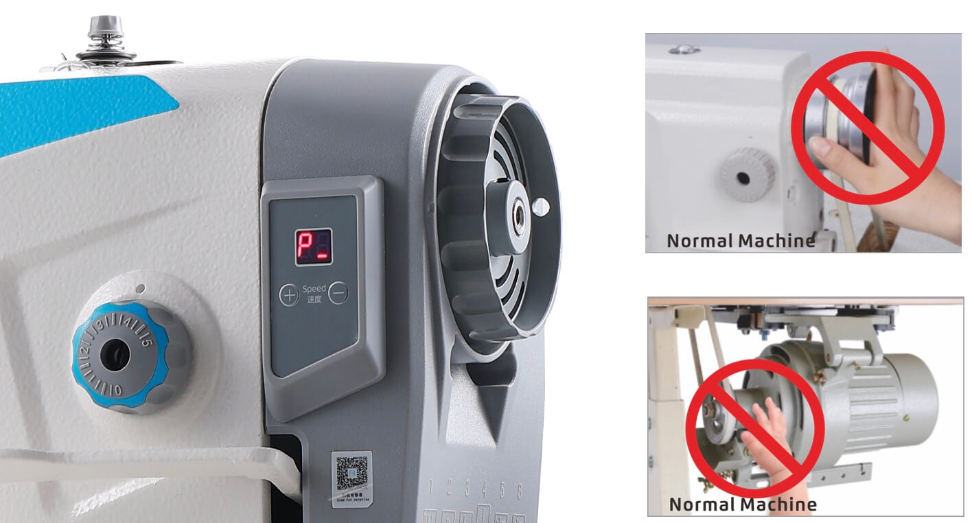 Швейна машина Jack F5-HL-7 човникового стібка зі збільшеним човником