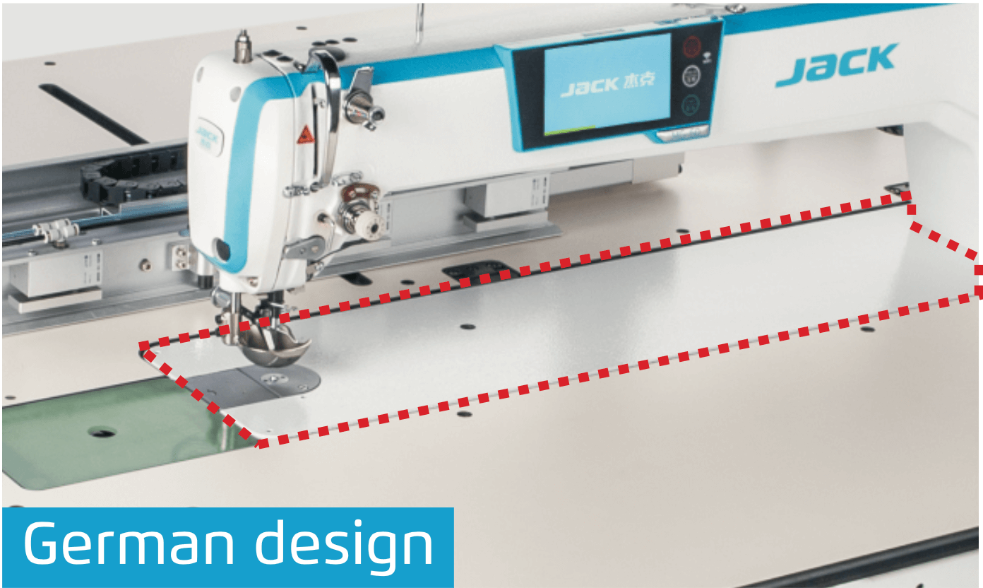 Швейна машина Jack MG-60A-40TSYX з програмованим циклом шиття