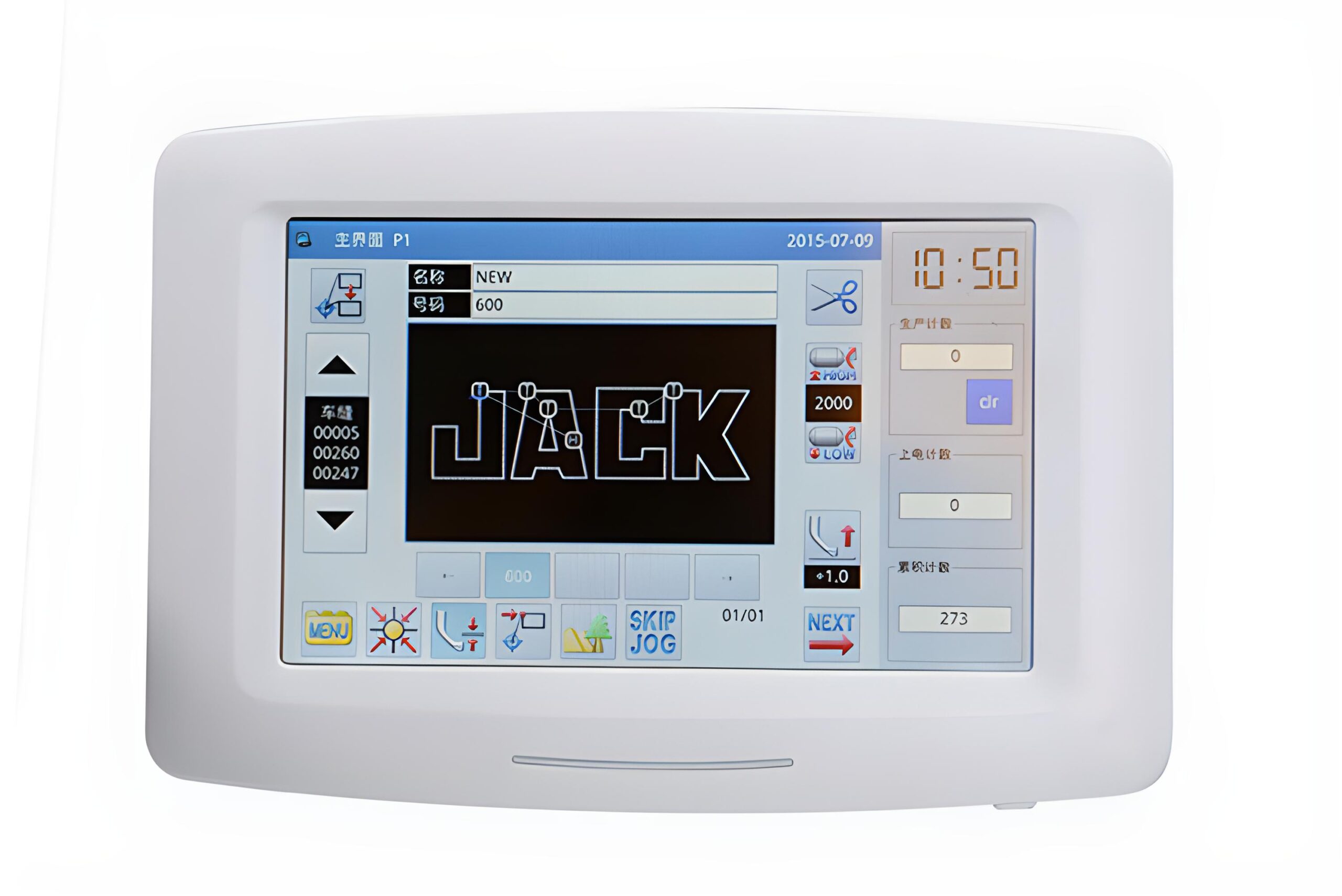 Швейна машина Jack JK-T2210D для обробки деталей по контуру