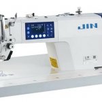 Прямострочна швейна одноголкова машина JIN L1D-MA з прямим приводом і функцією автоматичної обрізки нитки