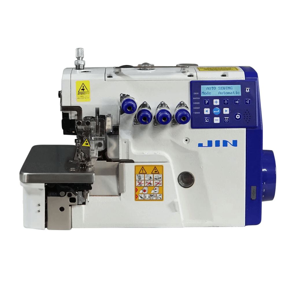 П’ятинитковий оверлок JIN M1-534SF призначений для роботи з легкими та середніми матеріалами