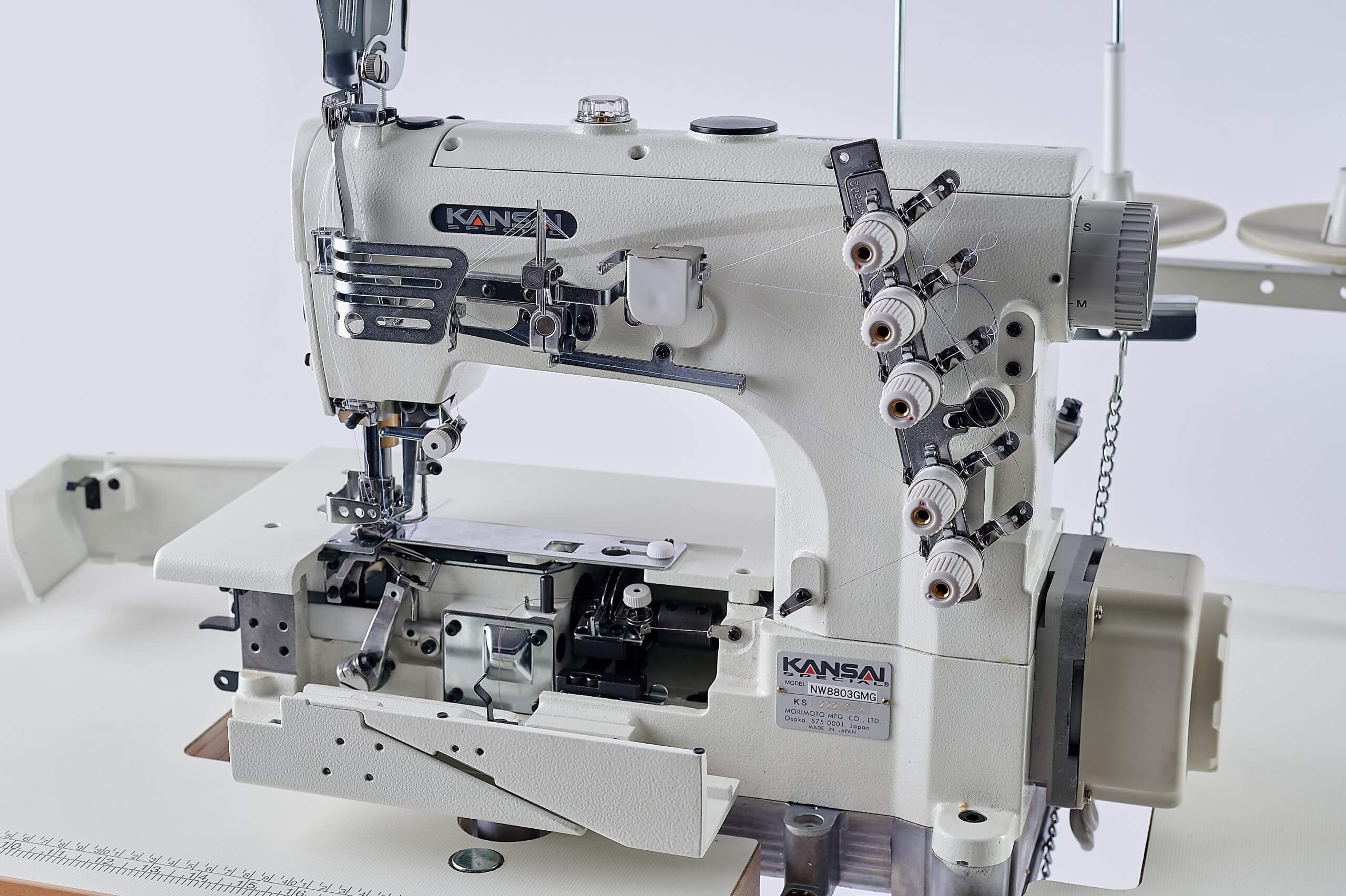 Розпошивальна машина KANSAI SPECIAL NW-8803GMG- 7/32 (5.6 мм) з верхнім та нижнім застилом