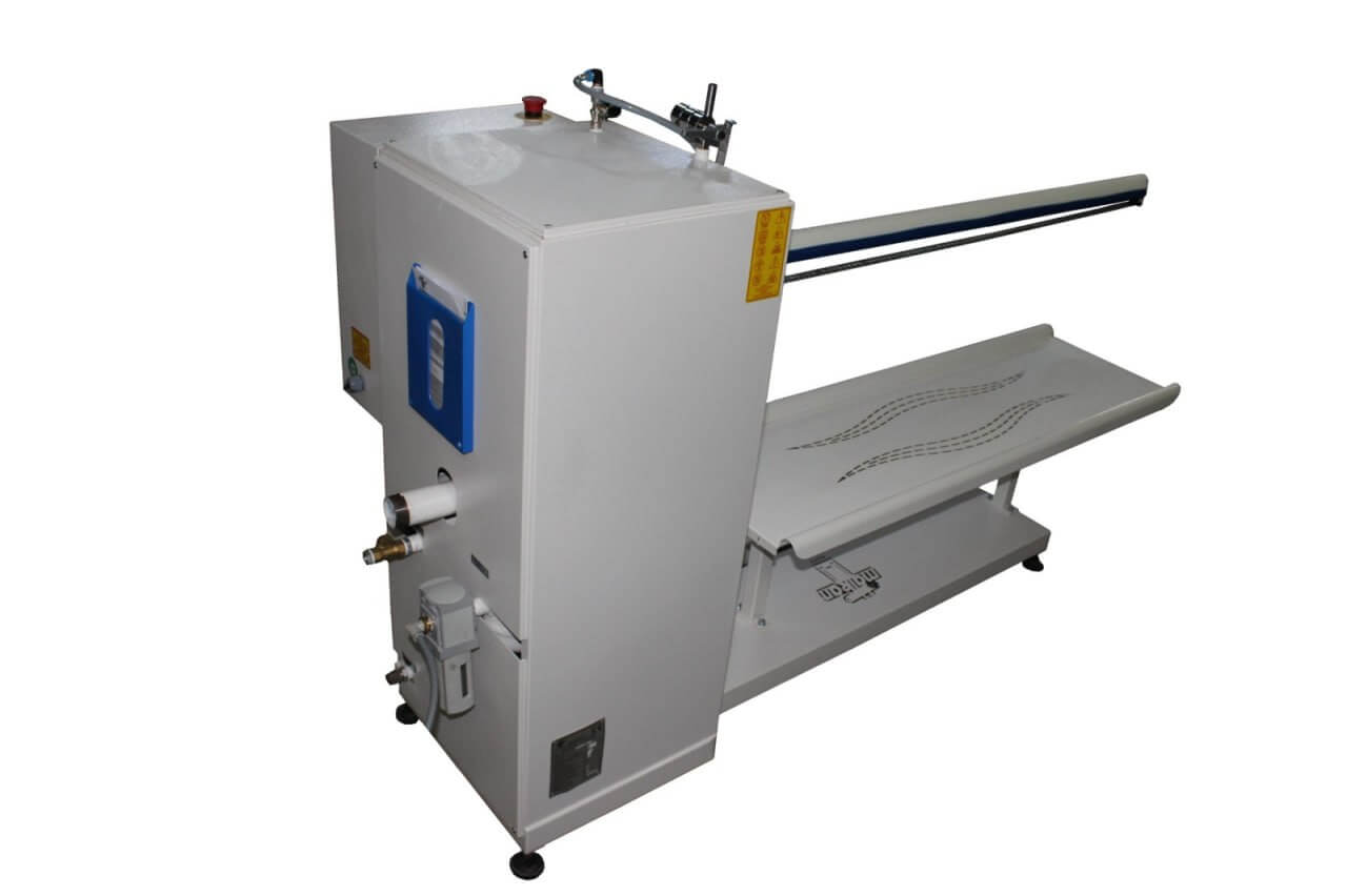 Установка Malkan UP22XPGZN для розпрасування бічних швів із вбудованим вакуумом та парою