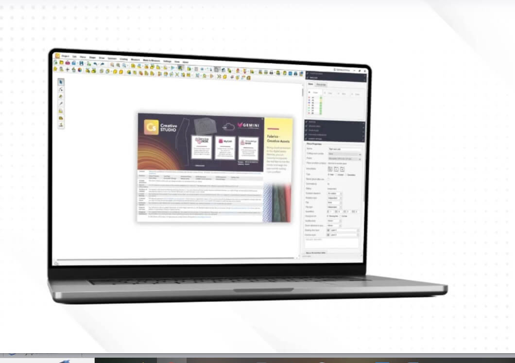 Програмний модуль Gemini Creative Studio для проєктування лекал