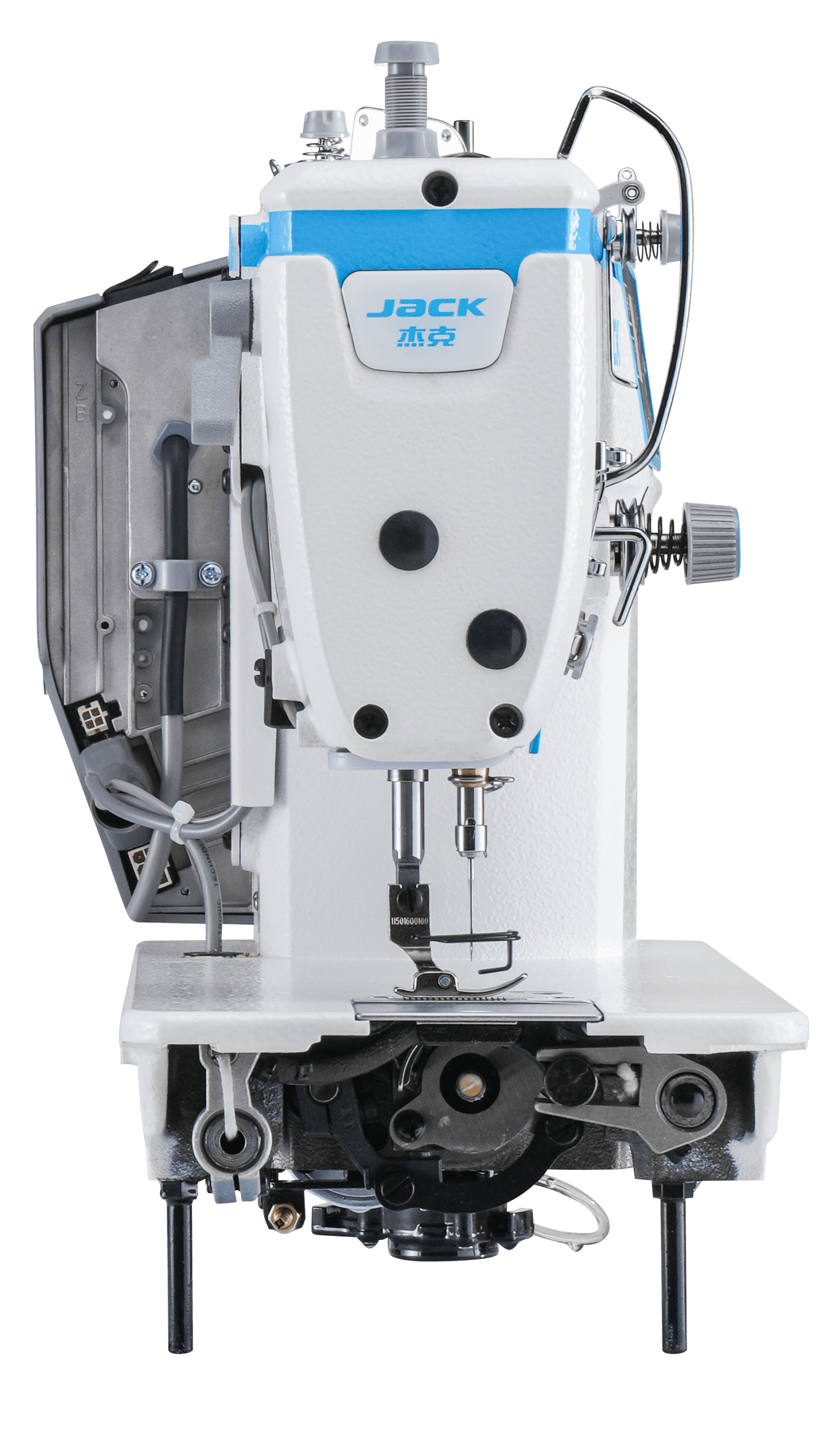 Швейна машина Jack A4C-C з чипом штучного інтелекту, для легких та середніх тканин