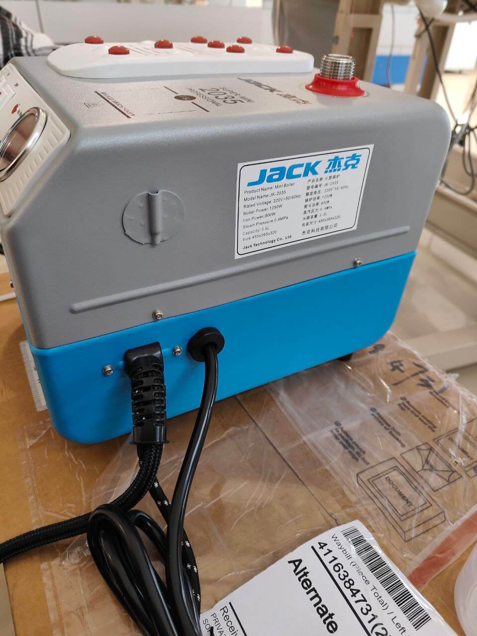 Парогенератор з праскою Jack Super Mini Professional JK-2035, бойлер 3,5 л