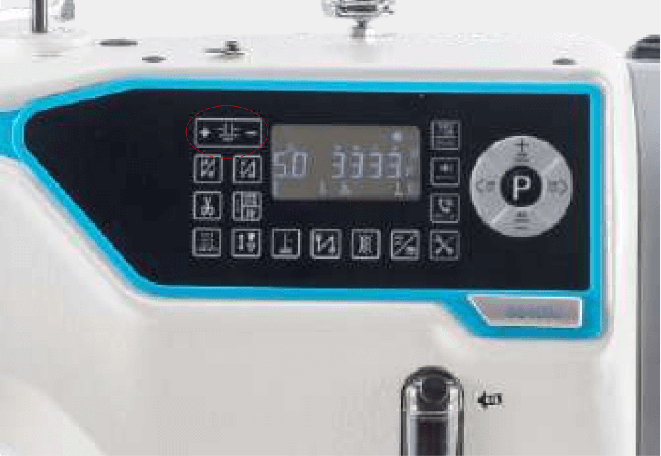 2-голкова швейна машина човникового стібка Jack JK-58750J-A-105