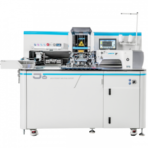 Машина Jack J6 для автоматичного виготовлення прорізних кишень