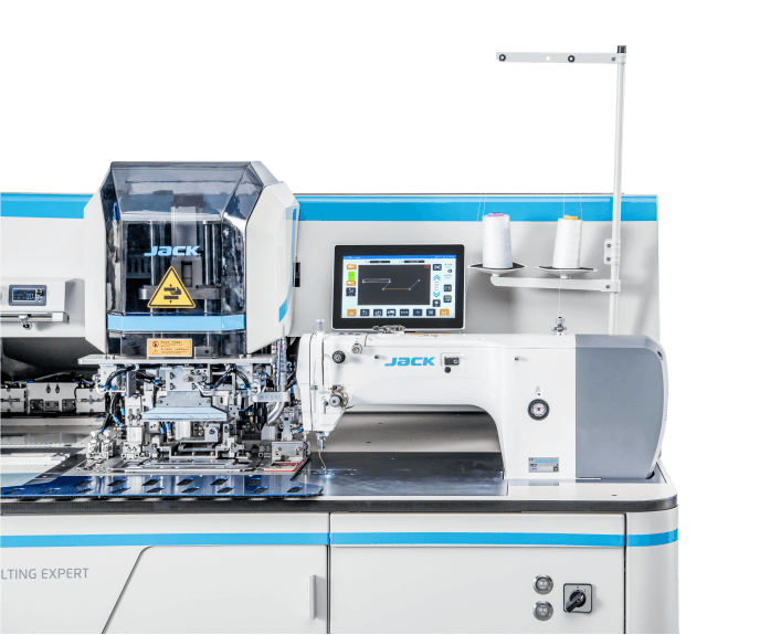 Машина Jack J6 для автоматичного виготовлення прорізних кишень