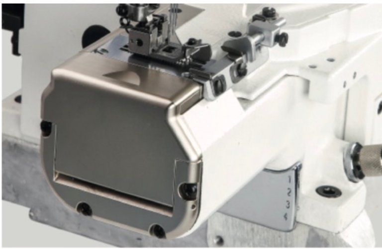 Плоскошовна машина Jack K7-UT-35ACx356 з чипом штучного інтелекту, лівобічна обрізка