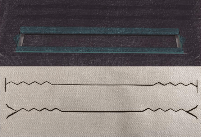 Машина Jack J6 для автоматичного виготовлення прорізних кишень