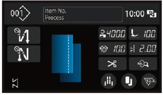 Комп'ютеризована швейна машина Juki DX01DS-BB з інноваційним ремінним механізмом подачі
