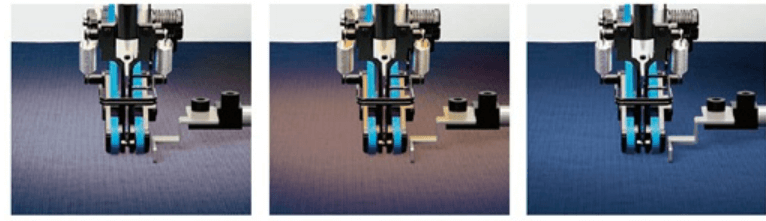 Комп'ютеризована швейна машина Juki DX01DS-BB з інноваційним ремінним механізмом подачі