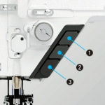 Комп'ютеризована швейна машина Juki DX01DS-BB з інноваційним ремінним механізмом подачі