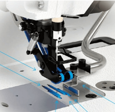 Комп'ютеризована швейна машина Juki DX01DS-BB з інноваційним ремінним механізмом подачі