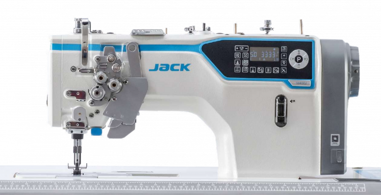 Двоголкова швейна машина Jack JK-58450J-A-105 для важких тканин